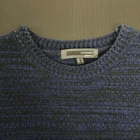 Navy blue H:Connect (Korean) sweater - Picture 2 of 5